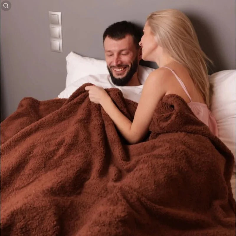 Wasserdichte Kuscheldecke "Liebes Decke"