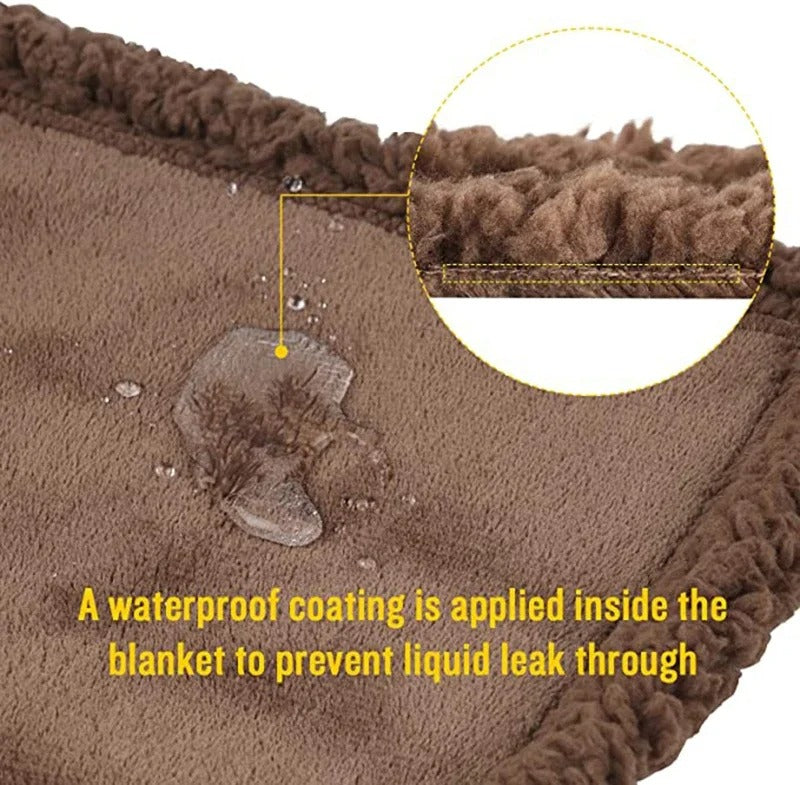 Wasserdichte Kuscheldecke "Liebes Decke"